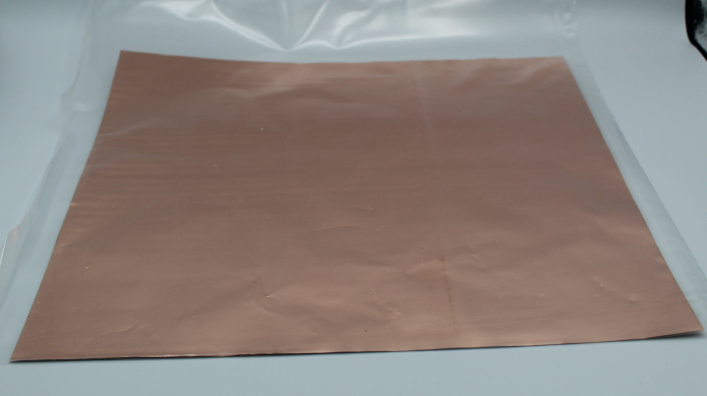 12" x 12" EDCO Copper Sheet