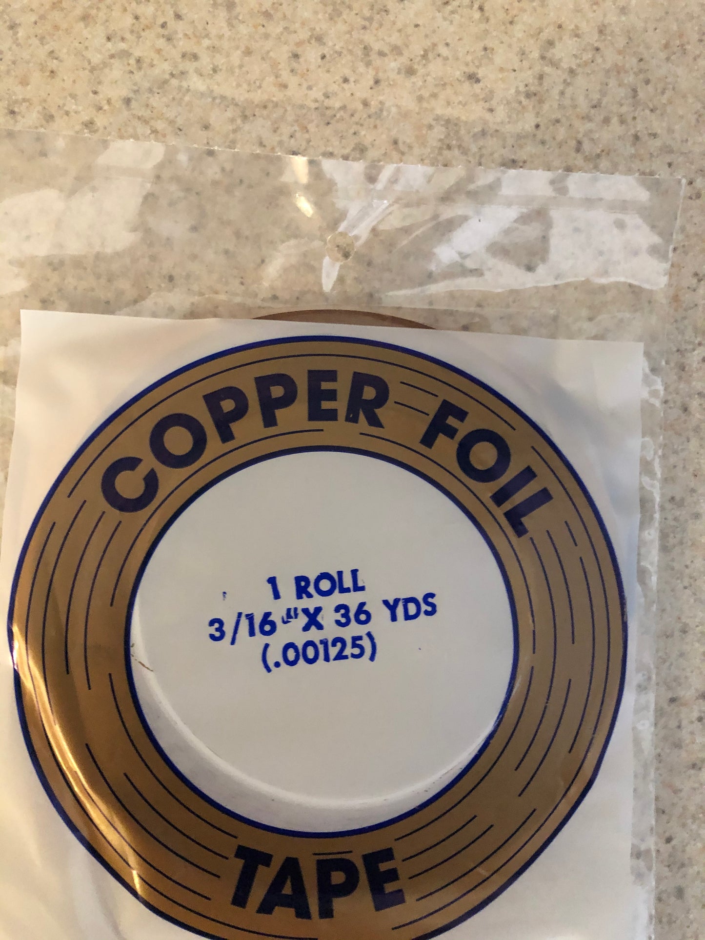 3/16" EDCO Copper Foil