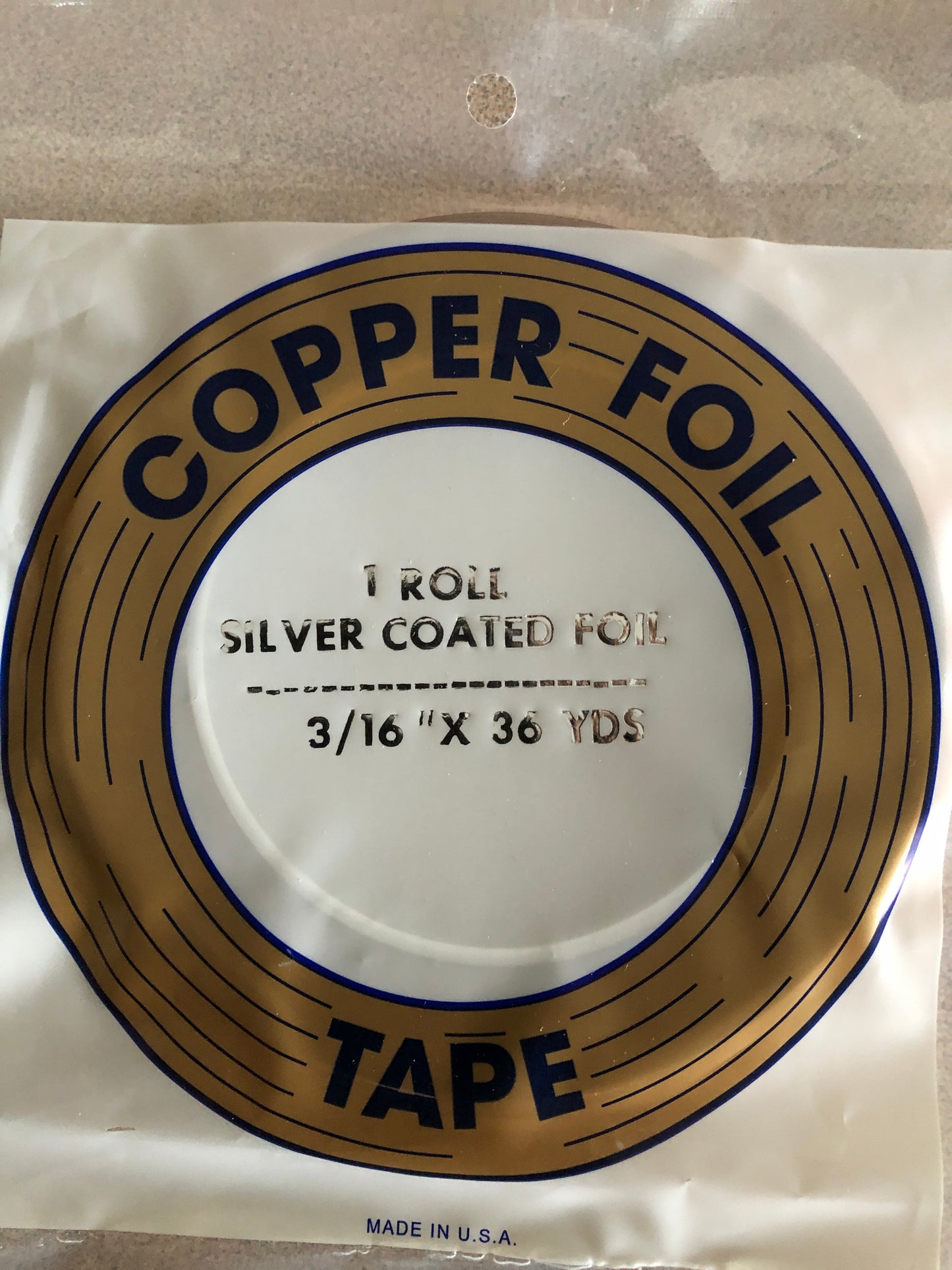 3/16" EDCO Copper Foil