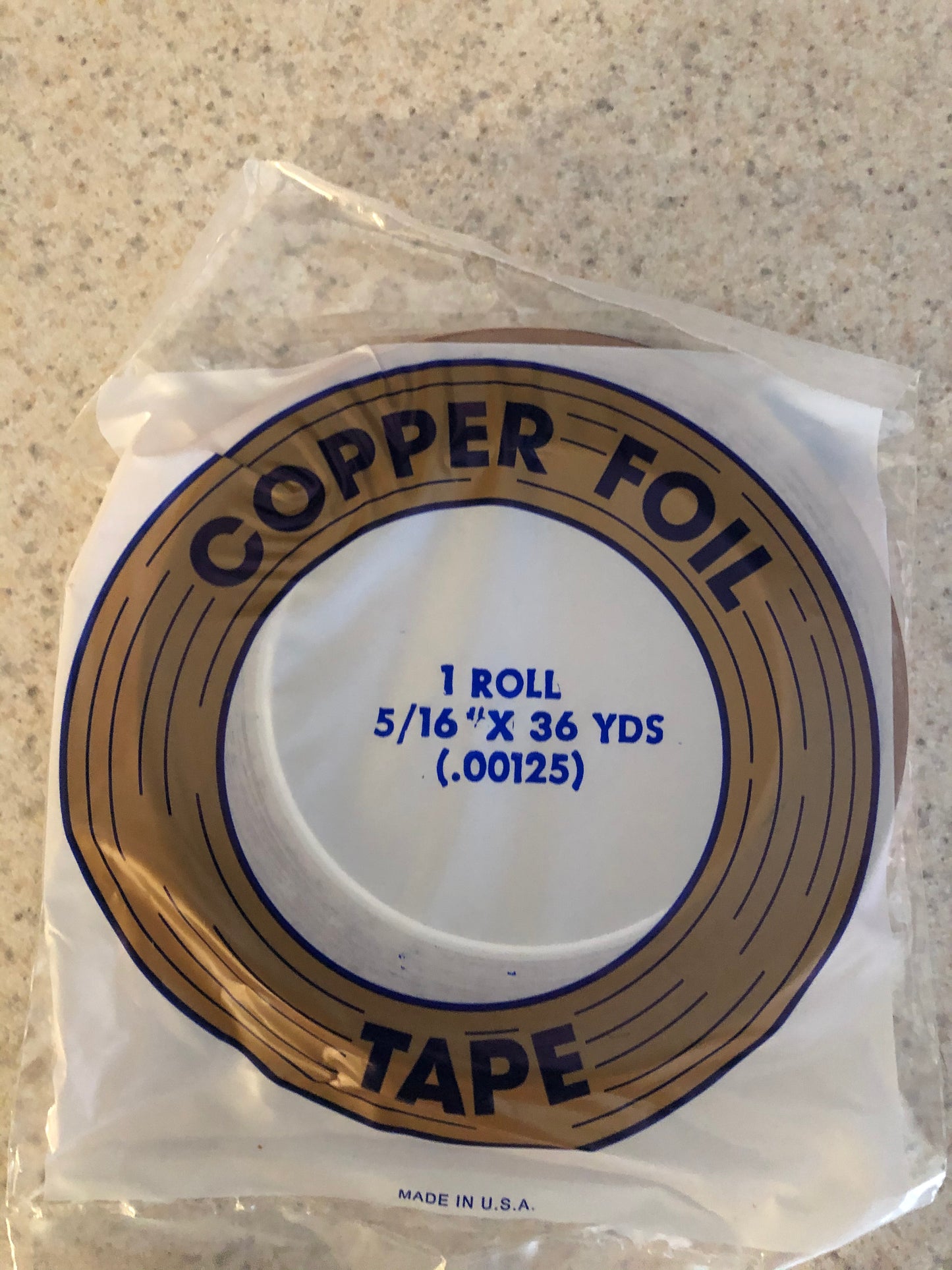 5/16" EDCO Copper Foil