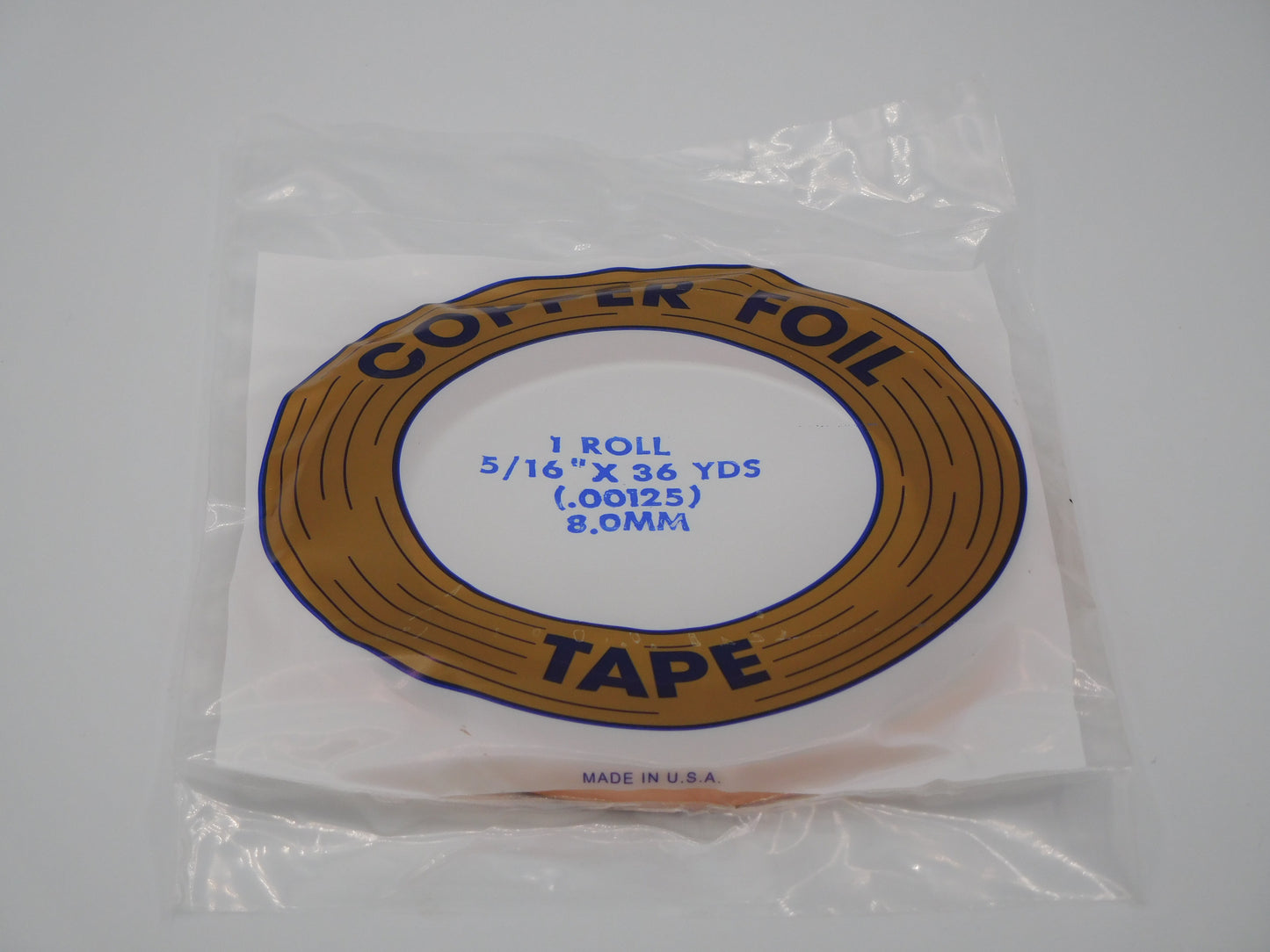 5/16" EDCO Copper Foil