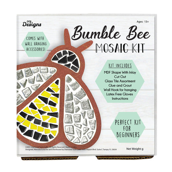 Mosaic Inlay Bumble Bee Kit