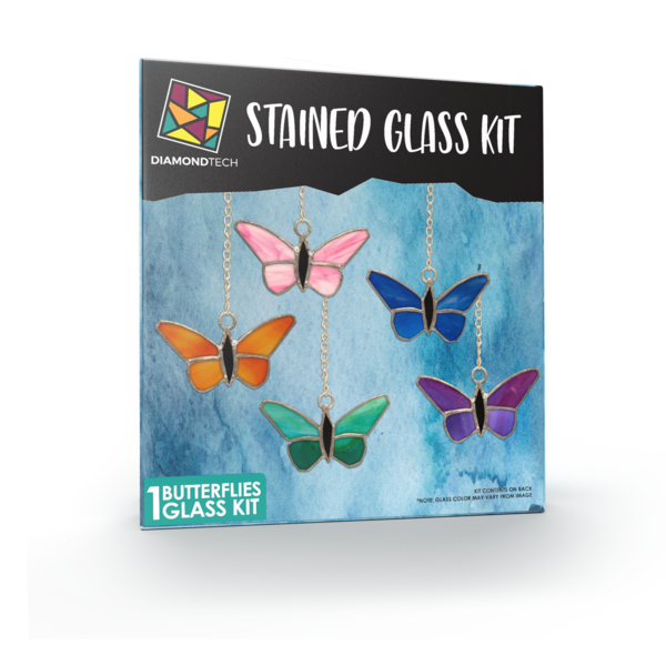 Stained Glass Kit Butterflies