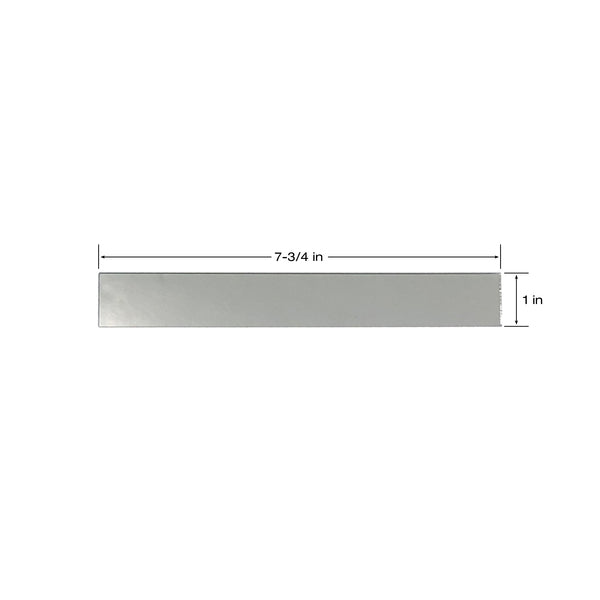 Front Surface Mirror B 1" x 7 3/4"
