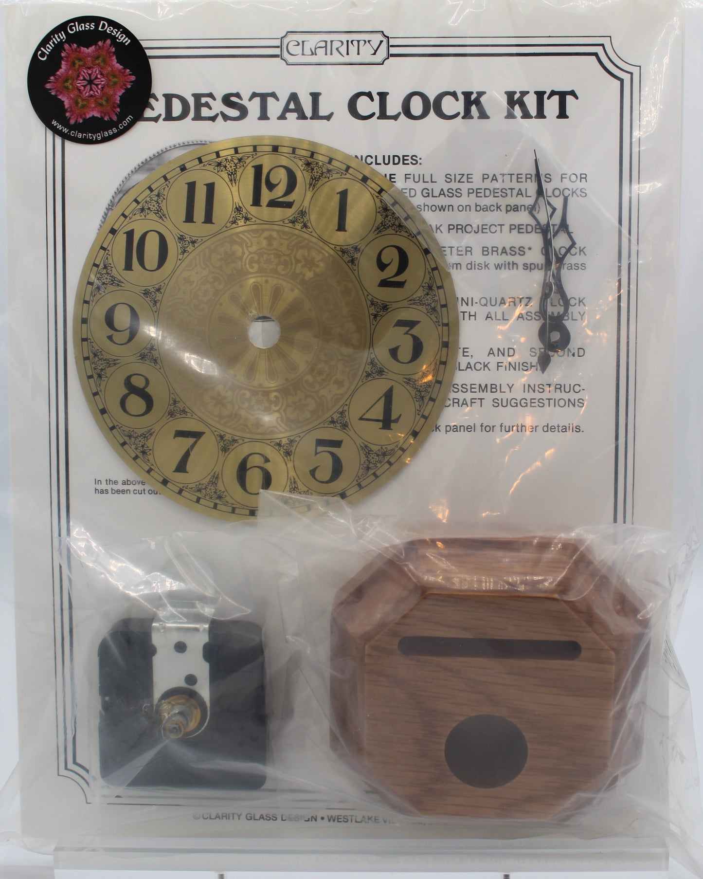 Clarity Pedestal Clock Kit