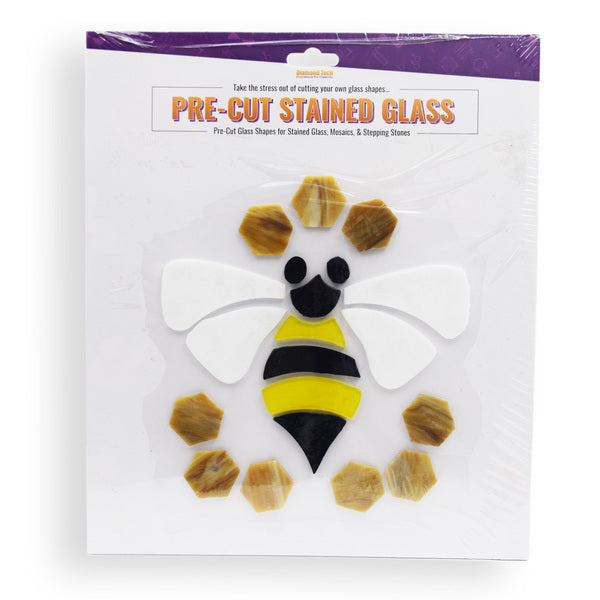 Stained Glass Bumble Bee Pre Cut