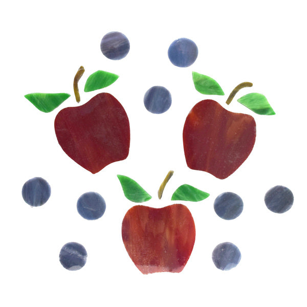 Stained Glass Apples Pre Cut