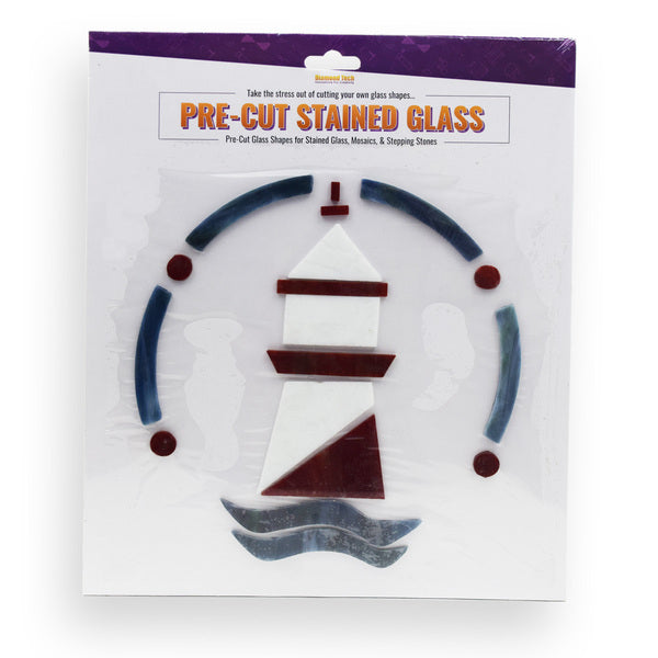 Stained Glass Light House Pre Cut