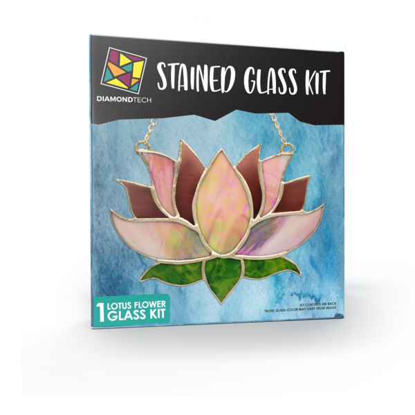 Stained Glass Kit Lotus Flower
