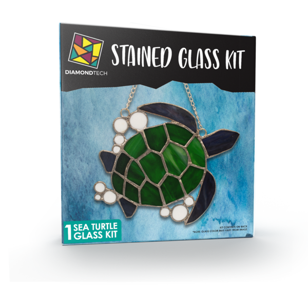 Stained Glass Kit Sea Turtle