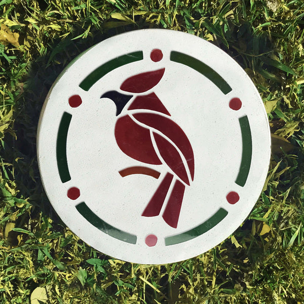Stained Glass Cardinal Pre Cut